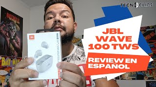 JBL WAVE 100 TWS Review en español Revision en español JBL [upl. by Bird]