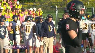 HS Football  Goodrich drives down the field in opening drive vs Linden [upl. by Aivatahs]