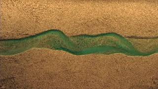 River Geomorphology 15  Meander Development in a Straight Channel [upl. by Septima]