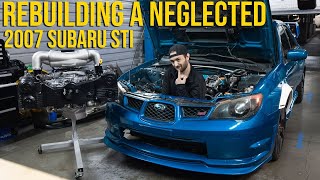 2007 Subaru WRX STI Rebuild Building the Engine [upl. by Zara]