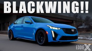 2023 Cadillac CT5V Blackwing Review  The Ultimate 668HP Manual Sedan [upl. by Kcub]