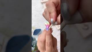 How to use gel nail stickers correctly💅🏽 nailart [upl. by Henebry884]