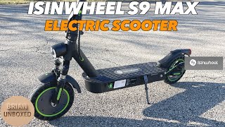 iSinwheel S9 Max Electric Scooter  Review [upl. by Tekcirc]