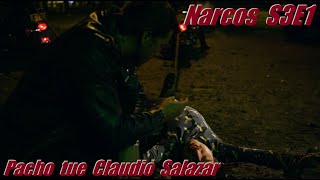 Narcos S03E01  Pacho tue Claudio Salazar  GAMER CAGOULER [upl. by Nyliak288]