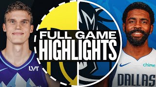 JAZZ at MAVERICKS  NBA PRESEASON FULL GAME HIGHLIGHTS  October 10 2024 [upl. by Ameehsat]