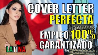 🚨ASÍ CONSEGUÍ TRABAJO EN CANADÁ CLASE MAGISTRALSECRETOS DE LA CARTA DE PRESENTACIÓN I COVER LETTER [upl. by Airekat]