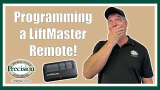 How to Program a LiftMaster Remote [upl. by Berger]