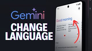 How to Change Language in Gemini AI 2024 [upl. by Jabon832]