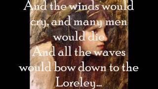 Blackmores Night  Loreley Lyrics [upl. by Cedell]