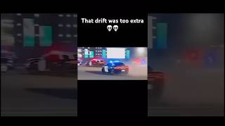 Crazy Police Drift shorts cars [upl. by Sirromad441]