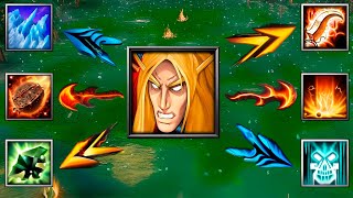 The Art of Invoker by Ducan 10  We Love Dota 1  703b2 [upl. by Airamasor279]