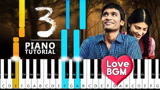 Moonu 3 BGM Piano Tutorial 2020 Slow amp Easy Piano Tutorial  Blacktunes Piano [upl. by Bidle]