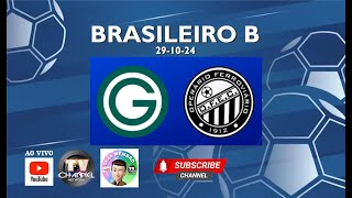 GOIÁS X OPERÁRIO  BRASILEIRO B  291024 [upl. by Cornwell]