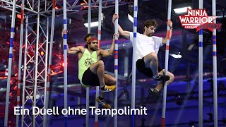 Leonardo Calderón vs Benni Grams Ein Duell ohne Tempolimit  Ninja Warrior Germany Allstars 2022 [upl. by Yhtrod951]