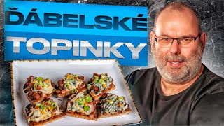 Ďábelské topinky pikantní tousty  inspirace nejen na silvestra 460 [upl. by Hube445]