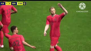 Eintracht Frankfurt Vs Bayren Munich 33 All Goals Highlight efootball gameplay [upl. by Cerracchio]