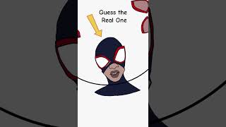 Miles Morales Spider Man Which One isReal 🤔🤔 spiderman marvel [upl. by Leal408]