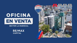 Oficina en Venta sector La Mariscal  REMAX Capital [upl. by Eixirt963]