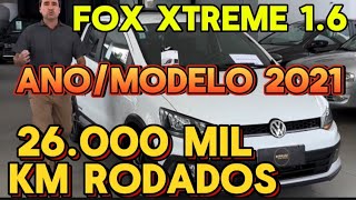 Volkswagen Fox xtreme 16 anoModelo 2021 com braca [upl. by Welker]