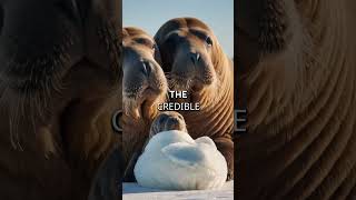 How do baby walruses survive the harsh Arctic Their amazing early life [upl. by Orlando]