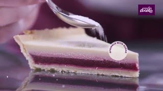 How to Make a Raspberry and Crème Brûlée Tart using NESTLÉ Docello [upl. by Nibroc]