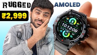 Best Rugged Fitness Smartwatch  AMOLED 😍  BT Calling 📞  CULT SPORT Ranger XR [upl. by Eentihw128]