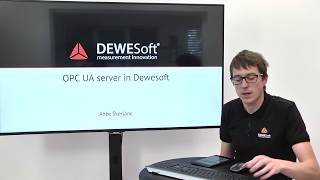 How to use OPC UA server in DewesoftX [upl. by Lennox530]