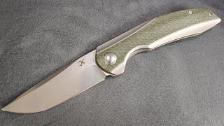 KANSEPT ACCIPITER KNIFE REVIEW [upl. by Nueoht]