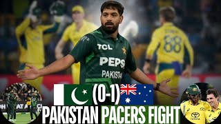 PAK PACERS FIGHT BACK😱 DREAM COMEBACK 👈PAKVSAUS 1ST ODI [upl. by Ashley]