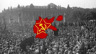 quotDer Heimliche Aufmarschquot  German Communist Song Sozialistische Weltrepublik [upl. by Bruner]