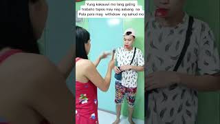 Ginawa kapa namang ATM MACHINE comedymemes goodvibescomedy funny [upl. by Copp]