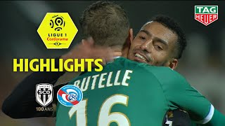 Angers SCO  RC Strasbourg Alsace  10   Highlights  SCO  RCSA  201920 [upl. by Neelhsa416]