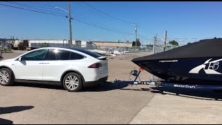 m1kTV0067 Towing with a Tesla Model X [upl. by Assed936]