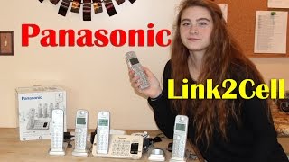 PANASONIC LINK2CELL 📞BLUETOOTH CORDLESS KXTGE475S PHONE REVIEW 👈 [upl. by Feune404]