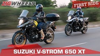 Suzuki VStrom 650 XT First Ride Review  Don’t buy a used ADV  ZigWheelscom [upl. by Neau871]