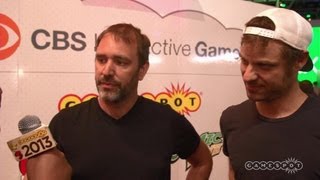 Trey Parker amp Matt Stone  E3 2013 Floor Report [upl. by Atronna]