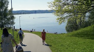 Fun day and beach vibes in Jönköping  Sweden [upl. by Lilhak833]