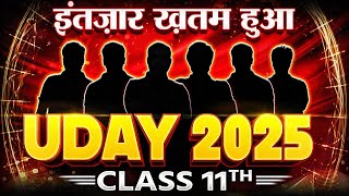 Indias Most Demanding Batch of 2025  UDAY For Class 11th Science Students 🤩🔥 [upl. by Lek450]