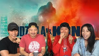 GODZILLA VS KONG TRAILER GROUP REACTION [upl. by Ifill]