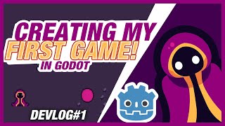 Game Dev Log 1 Making My First Game with Godot Engine [upl. by Elokkin]