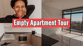 EMPTY APARTMENT TOUR  1st Joburg Apartment [upl. by Demetris78]