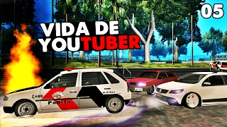 GTA Vida de YouTuber DEU RUIM [upl. by Yecal]