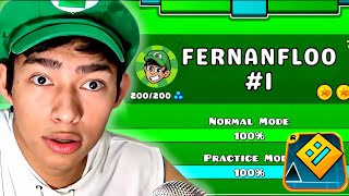 Fernanfloo Geometry Dash 1😱 Rap de Fernanfloo geometrydash SEISEDO [upl. by Sands]