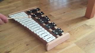 TheXylophoneShopcom Xylophone Musical Instrument Sound [upl. by Thetes]