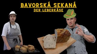 Bavorská sekaná  Sekaná v housce z Globusu  Bayerische Leberkäse  Německý recept  Mistr Málek [upl. by Nhtanhoj535]