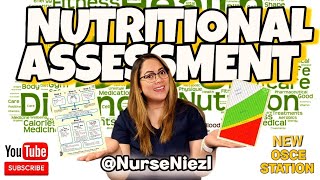 NUTRITIONAL ASSESSMENT  NMC OSCE 🇬🇧 2023 NurseNiezl Niezl2023 [upl. by Anasor]