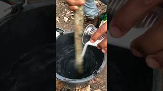 Como funciona el Hidrogel y como se aplica agricultura cacao viralyoutube [upl. by Anilrac]