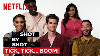 tick tick… BOOM  ‘Boho Days’ shot by shot met Andrew Garfield en de cast  Netflix [upl. by Ynnahc]