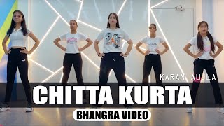 Chitta Kurta Bhangra  karan Aujla  Dhol mix  Group Bhangra Video  Pelican Dance Academy [upl. by Airrat]