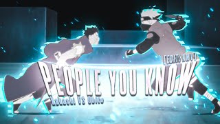 People You Know  Kakashi VS Obito EditAMV  Free Preset XML 😽 OGRE 69 [upl. by Babara]